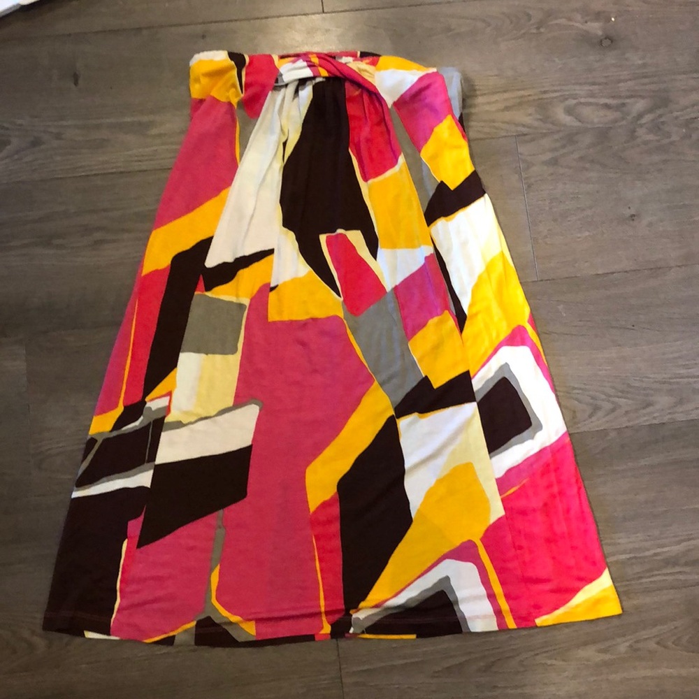 French Connection Pink Strapless Dress, size 6